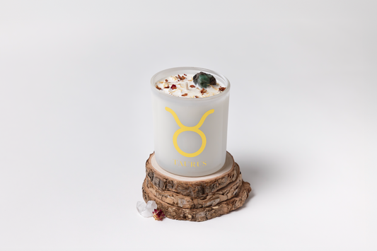 TAURUS ZODIAC CANDLE APR 20 - MAY 20